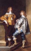 Anthony Van Dyck Lord John Stuart and His Brother,Lord Bernard Stuart France oil painting artist